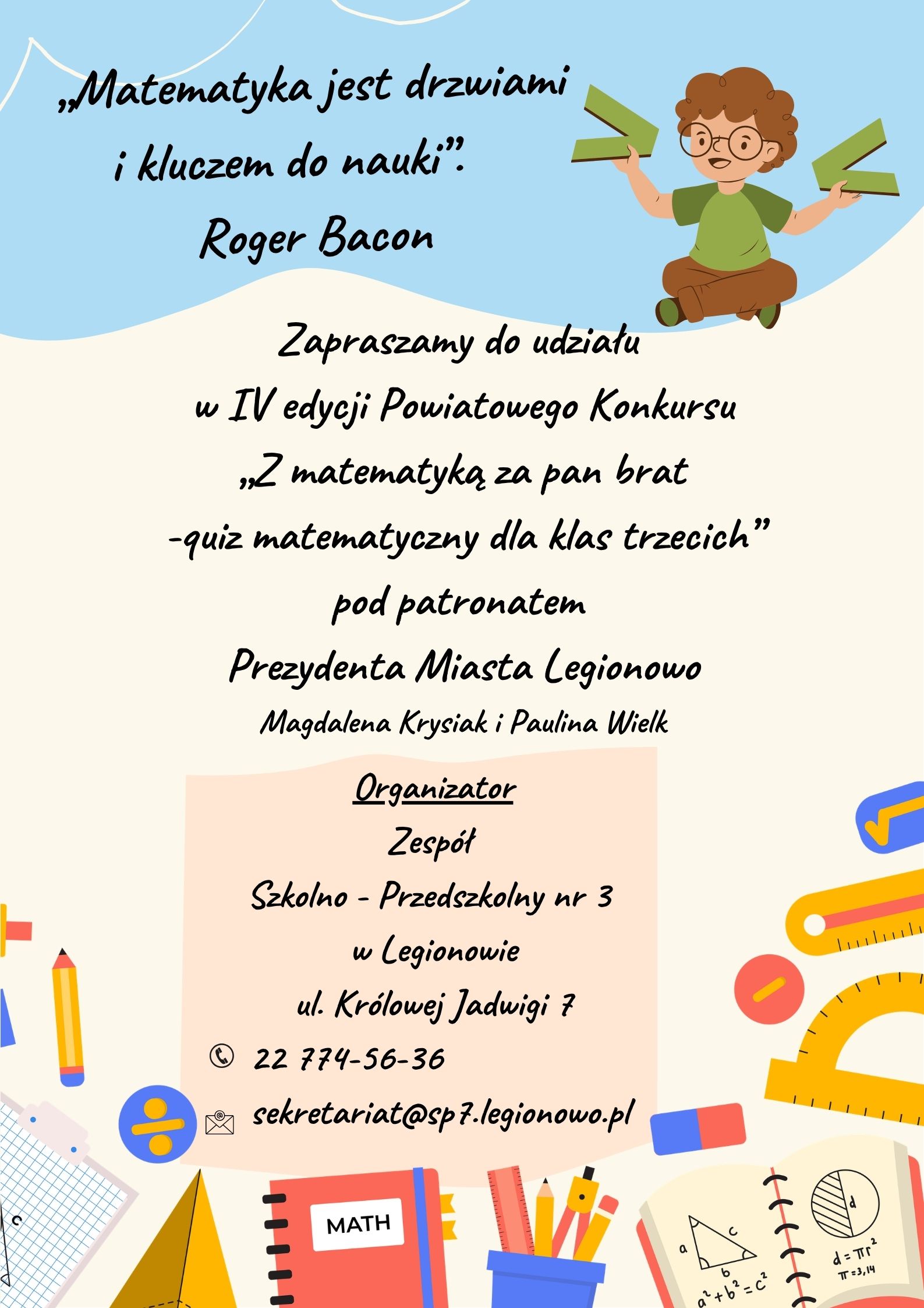 &bdquo;Z matematyką za pan brat -quiz matematyczny dla klas trzecich&rdquo;.jpg (326 KB)